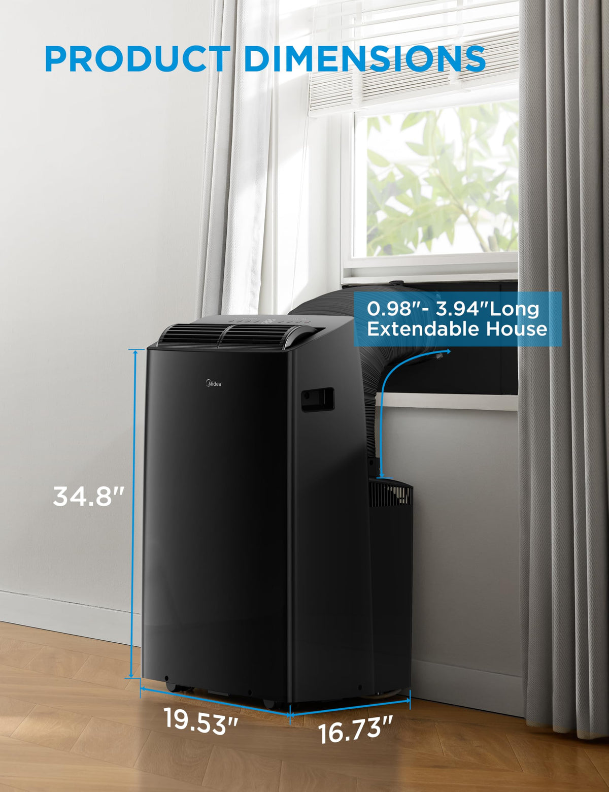 14,000 BTU Portable Air Conditioner with Heat N9792
