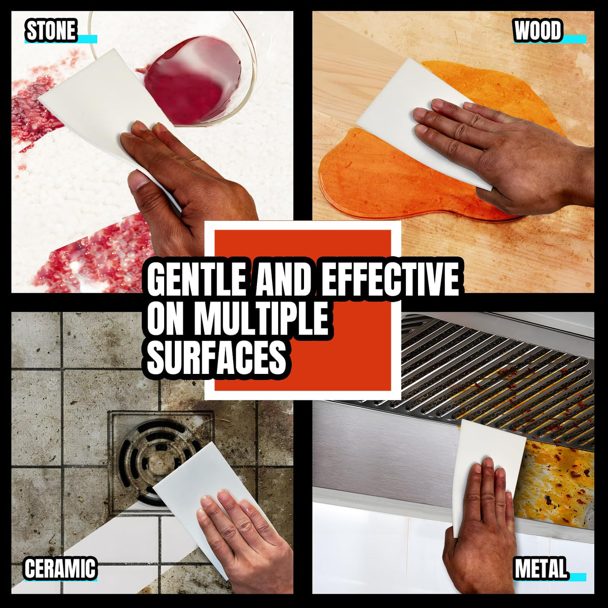 White Melamine Sponge Sheets 36 Pcs G3130