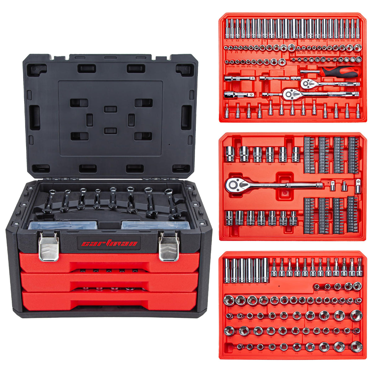 320-Piece Mechanic Tool Kit Set M164627