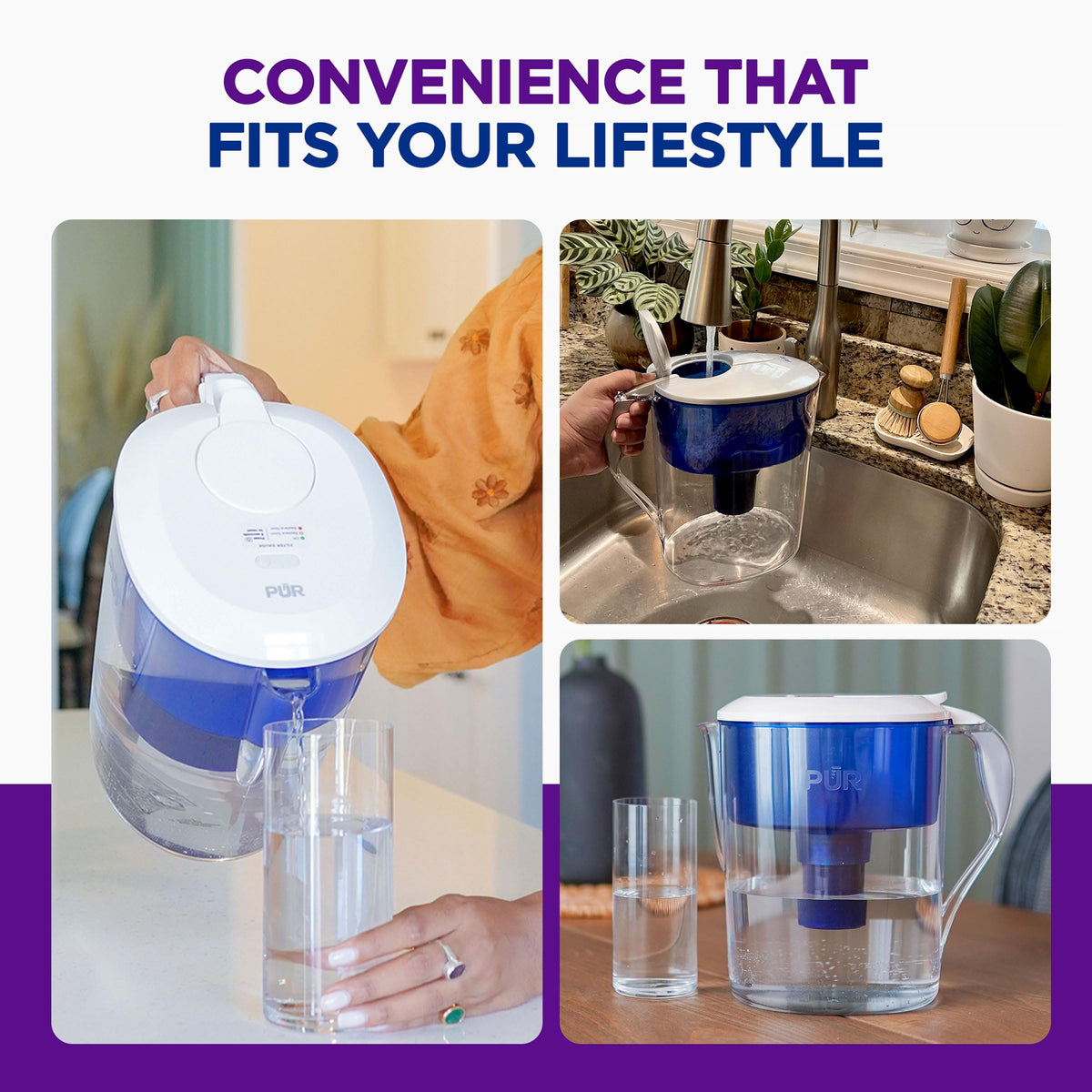 11 Cup Water Pitcher with Filter P4533