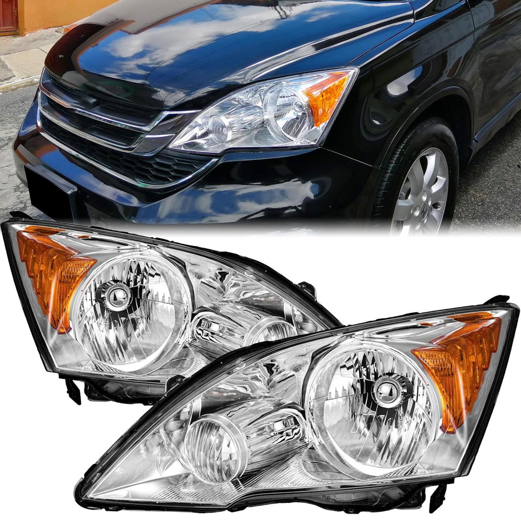 Chrome Halogen Headlights E183242