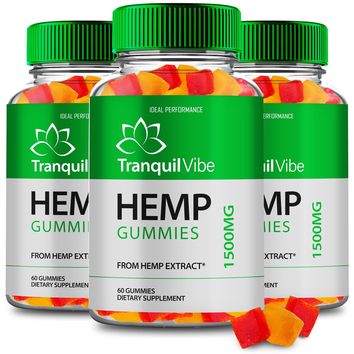All Natural Maximum Strength Gummies 3 Pack E567
