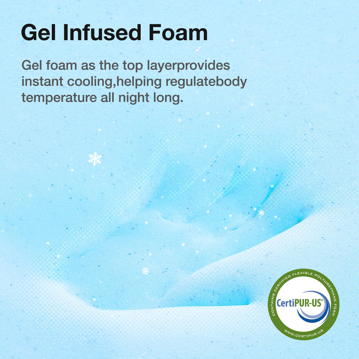 10 Inch Gel Memory Foam Full Mattress G869489