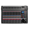 12 Channel Black USB Audio Mixer Q37683