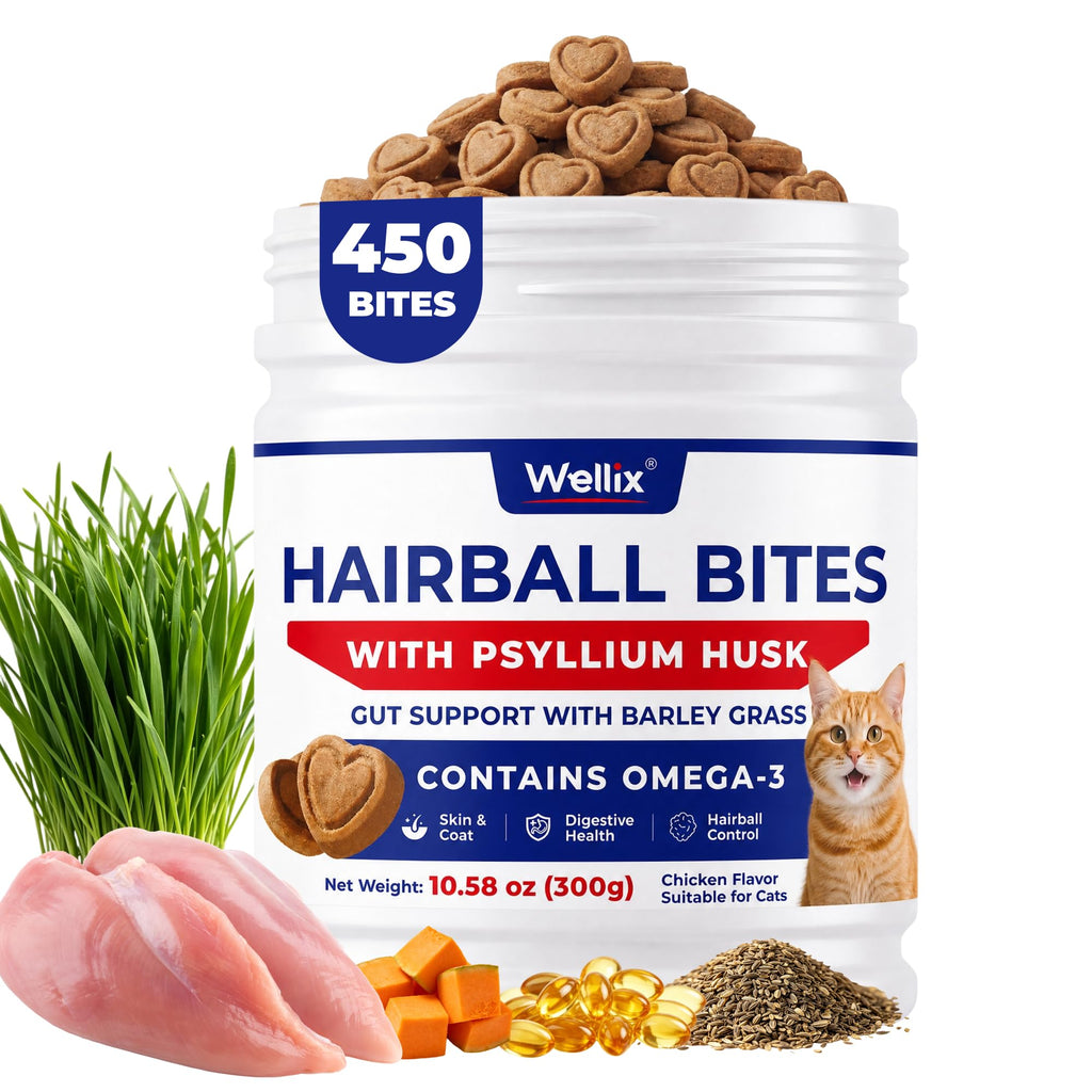 10.58 oz Hairball Bites for Cats Q602140