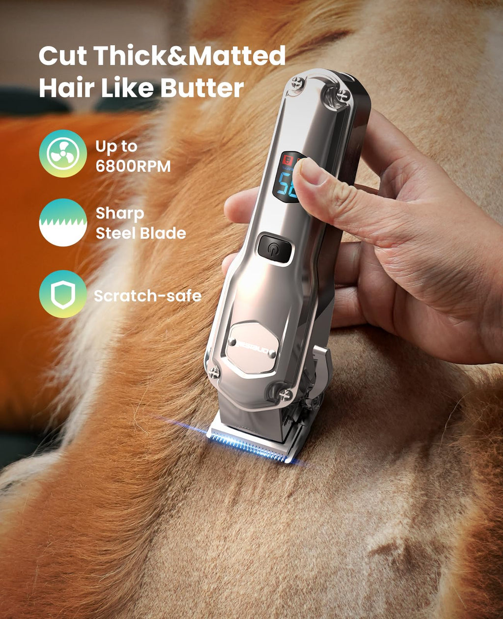 Dog Grooming Clippers 4-in-1 Kit C791049