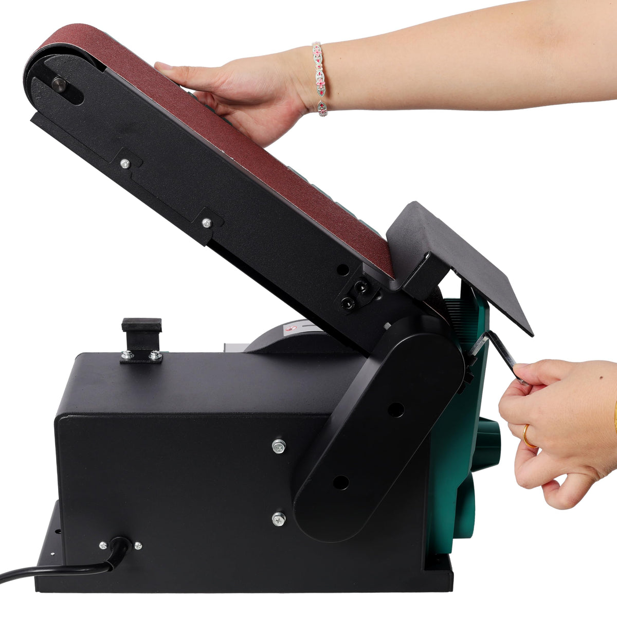 6" Disc and 4 x 36 in. Belt Sander with Aluminum Worktable B5350