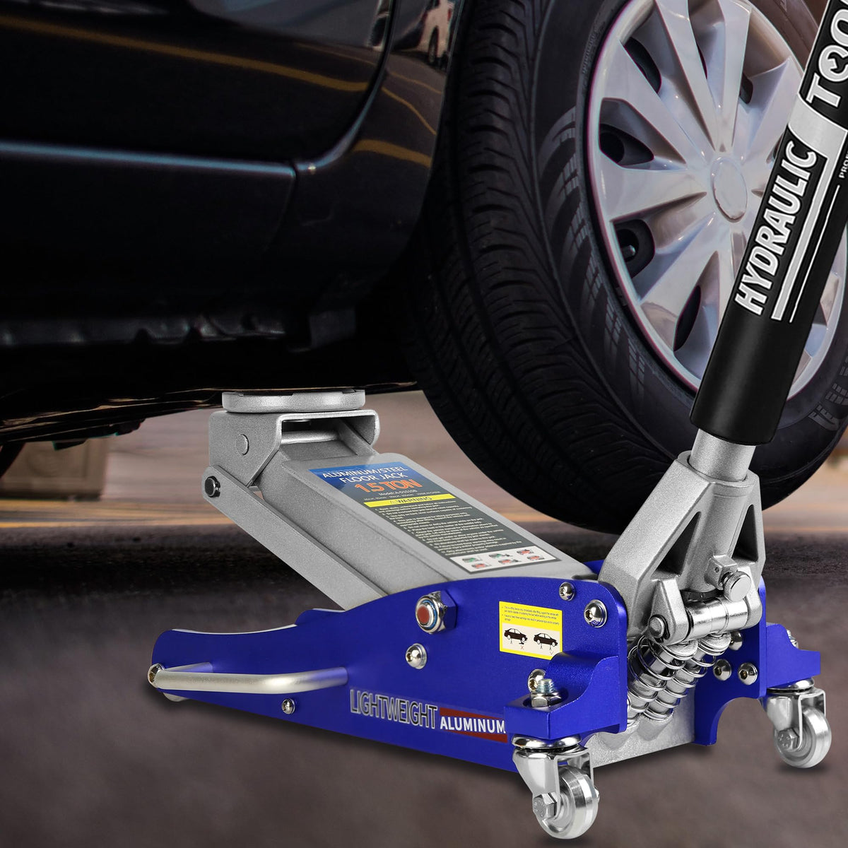 1.5 Ton Low Profile Steel Floor Jack D698432