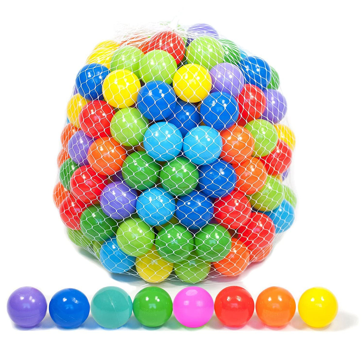 200 Count Plastic Ball Pit Balls Z756