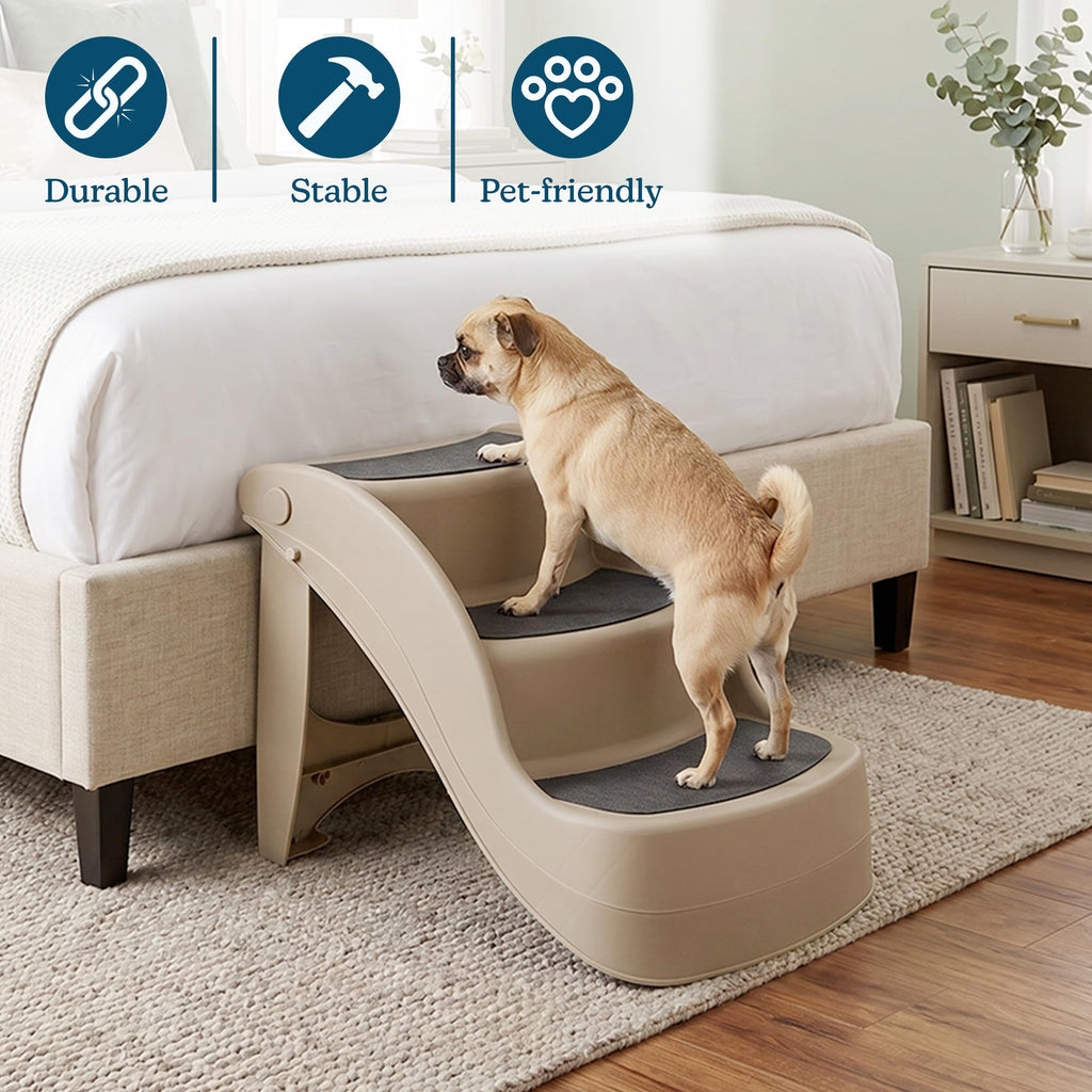 3-Step Dog Stairs with Safety Locking Pins L6666