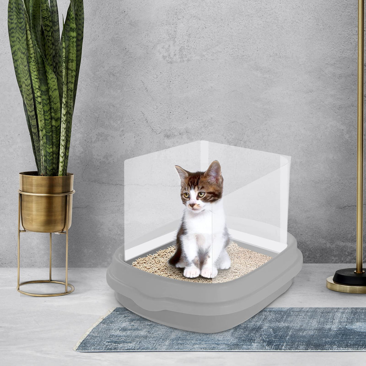 Cat Litter Box Pee Shields L370467