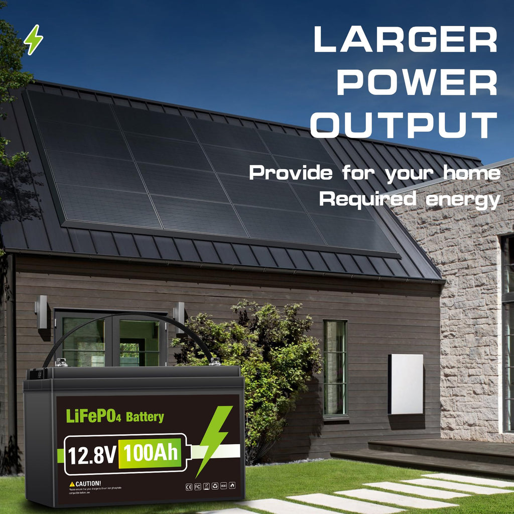 12V 100AH LiFePO4 Lithium Battery P8687