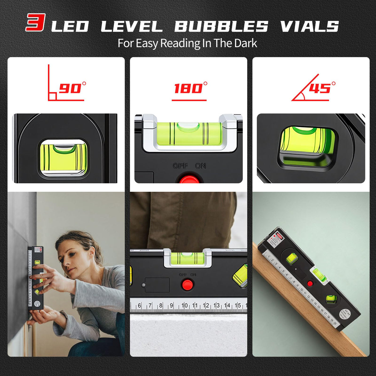 4-in-1 Laser Level with Tripod Magnetic A5451