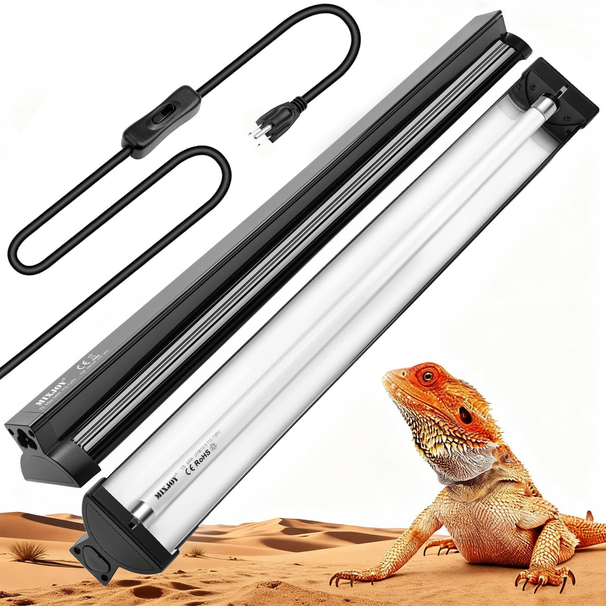 24W 10.0 UVB Reptile Light Kit L8530